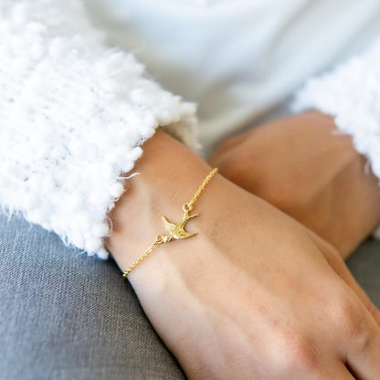 Umi Bird Bracelet Rose Gold