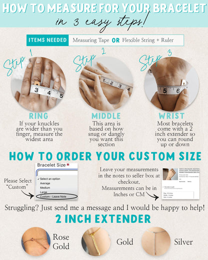 how to measure for your braclet