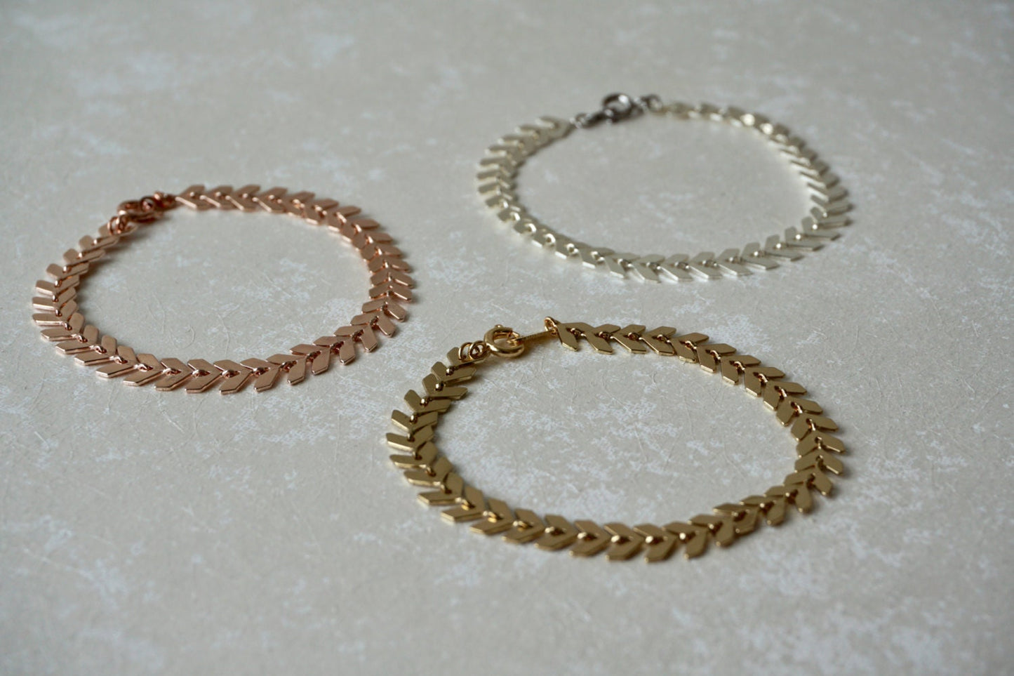 Tessa Arrow Bracelet Rose Gold