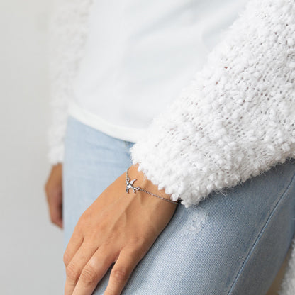 Umi Bird Bracelet Rose Gold