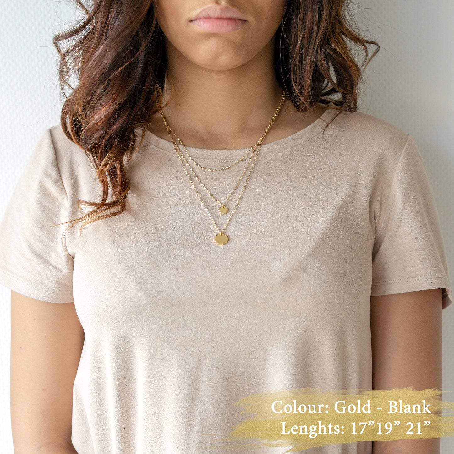 Sienna Layered Necklace Silver