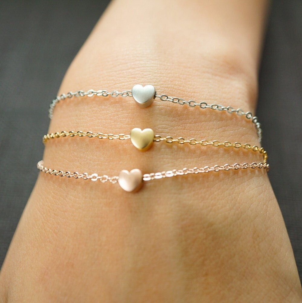 Quinn 1 Heart Bracelet