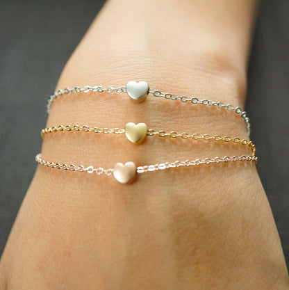 Quinn 1 Heart Bracelet