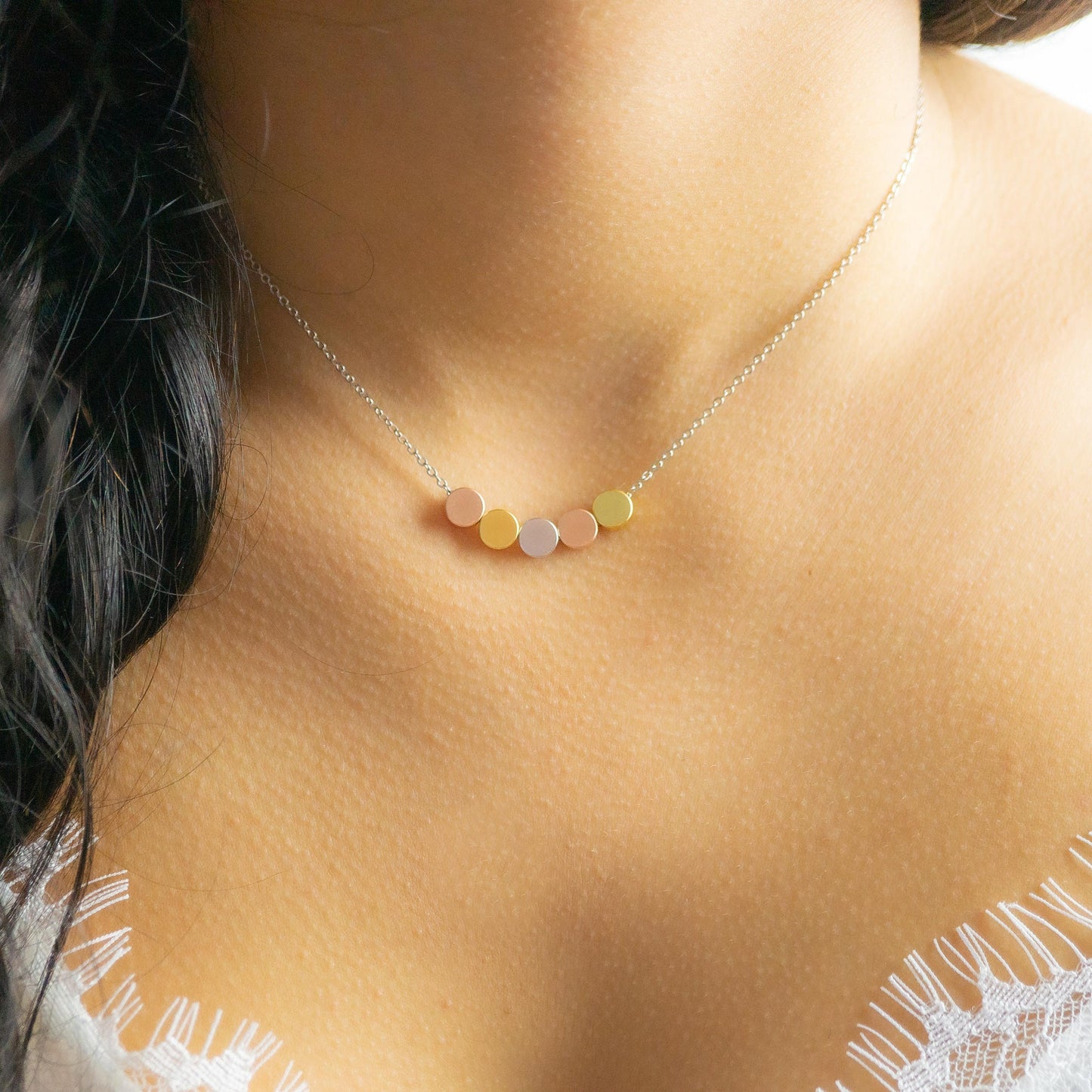 Savanna 5 Dot Silver