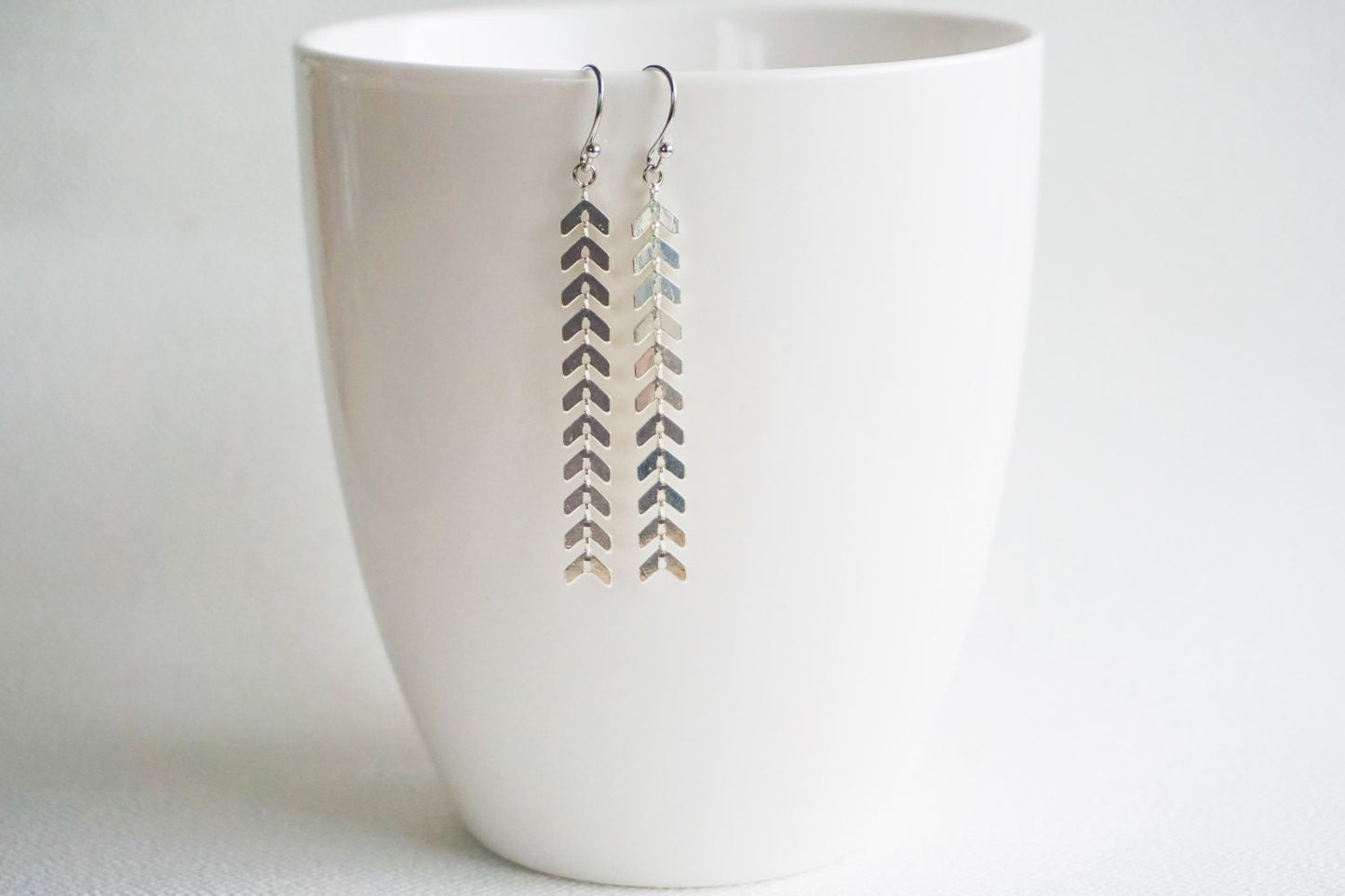 Una Arrow Earrings Tricolour