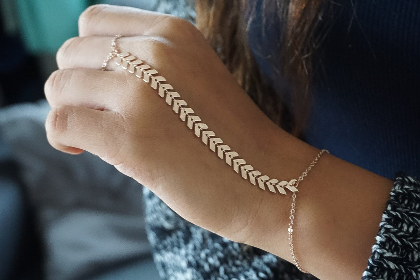 Tessa Arrow Bracelet Tricolour