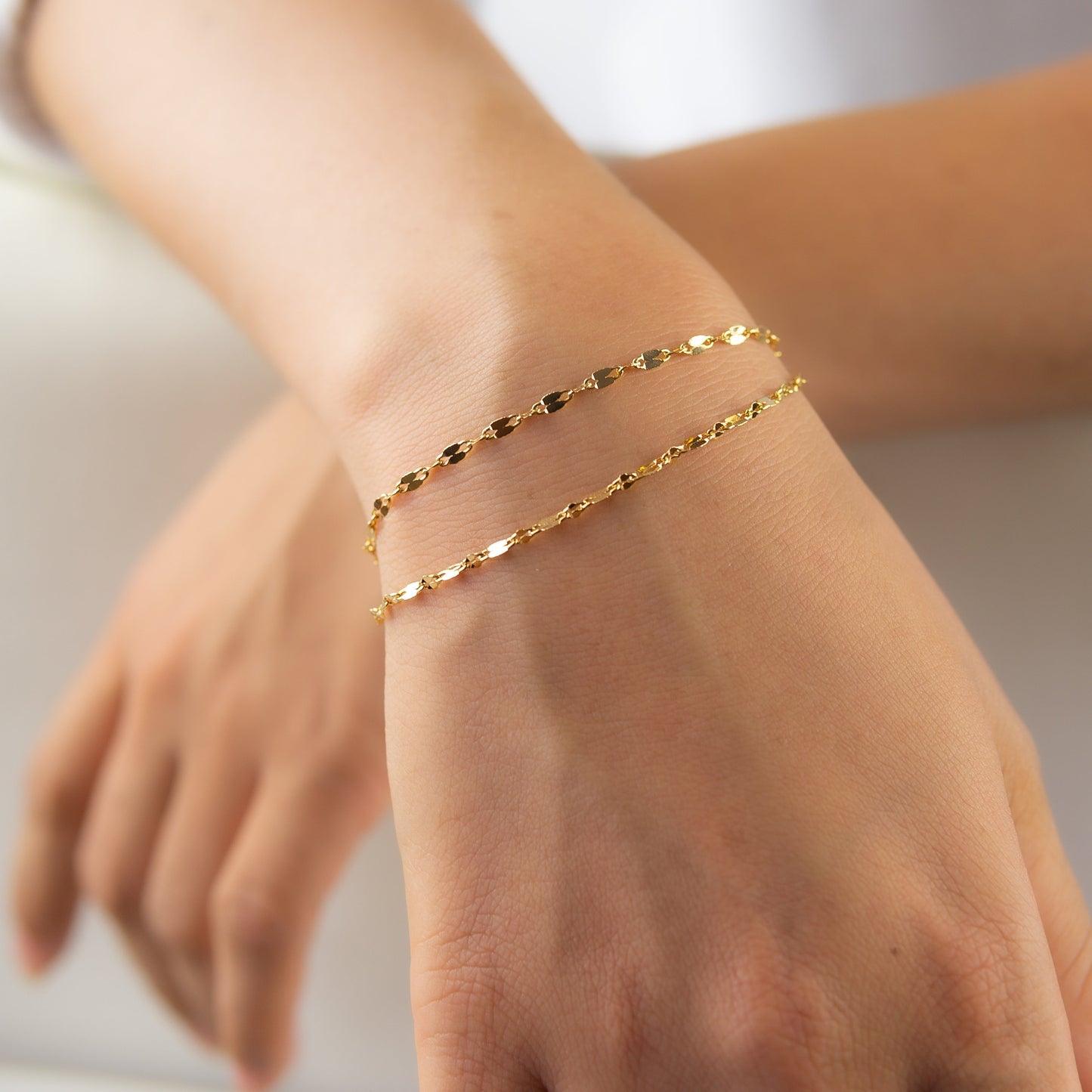 Ivy 2 Layer Bracelet Gold