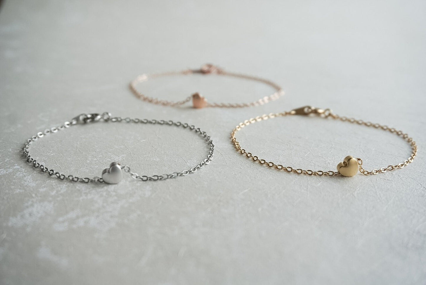 Quinn 1 Heart Bracelet