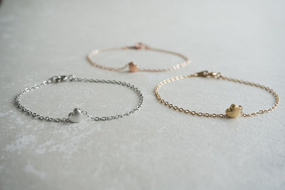 Quinn 1 Heart Bracelet