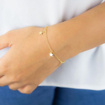 Harleigh Dangle Chain Gold