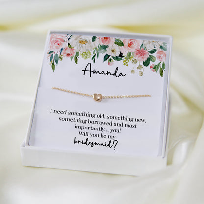 Quinn 1 Heart Bracelet
