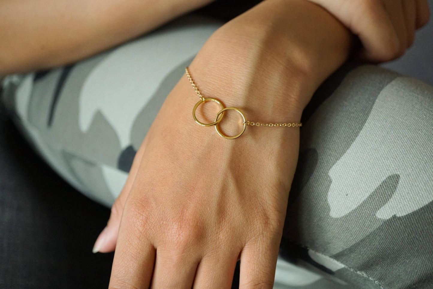 Zara Unity Link Bracelet Tricolour