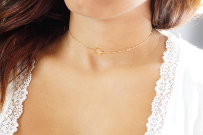 Rory Karma Choker Rose Gold