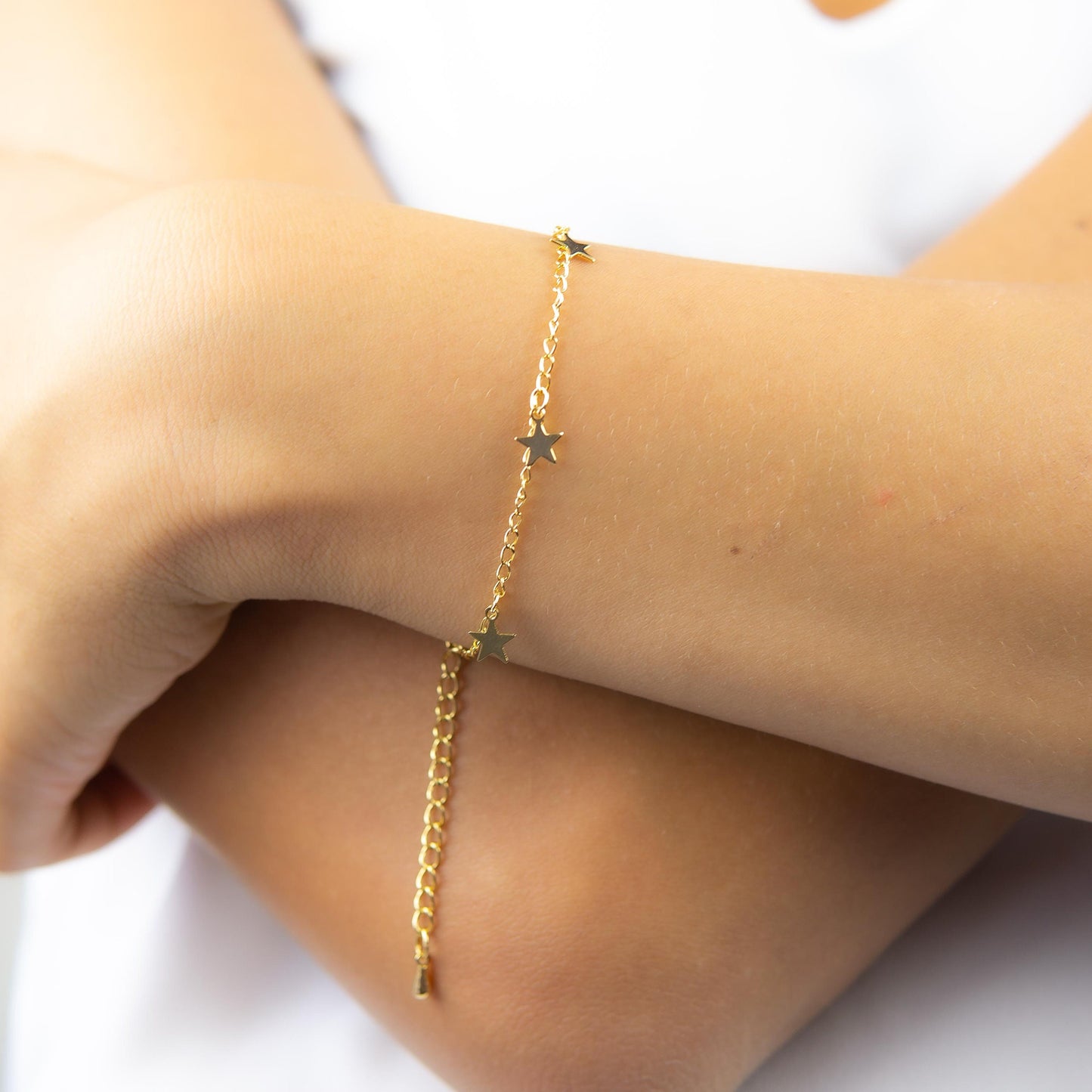 Harleigh Dangle Chain Gold