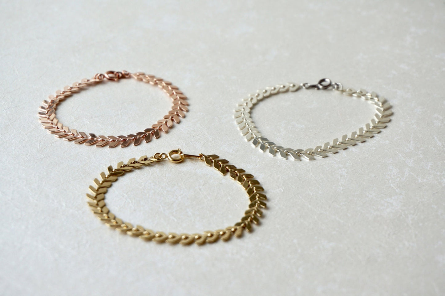 Tessa Arrow Bracelet Rose Gold