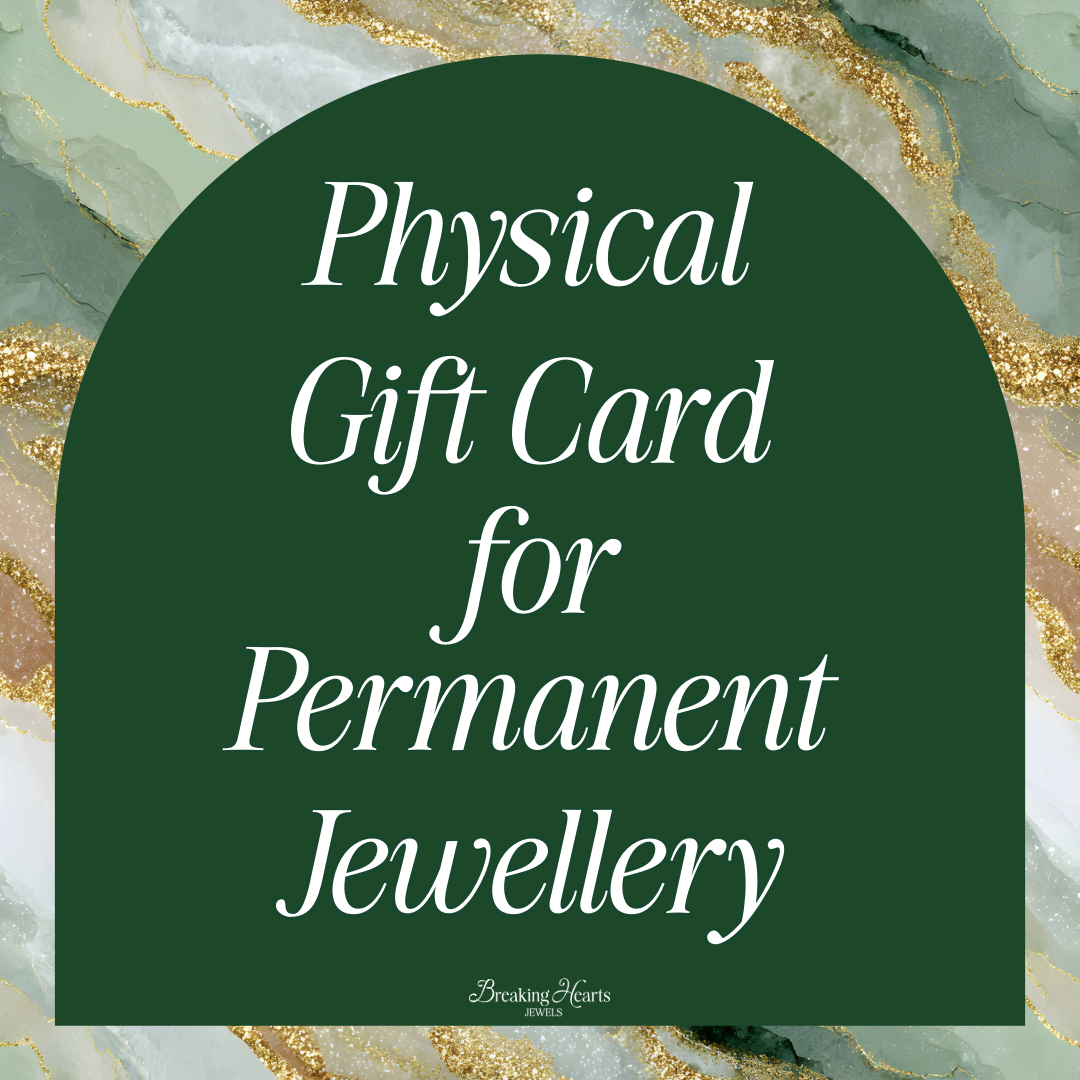 Physical Permanent Jewellery Gift Card