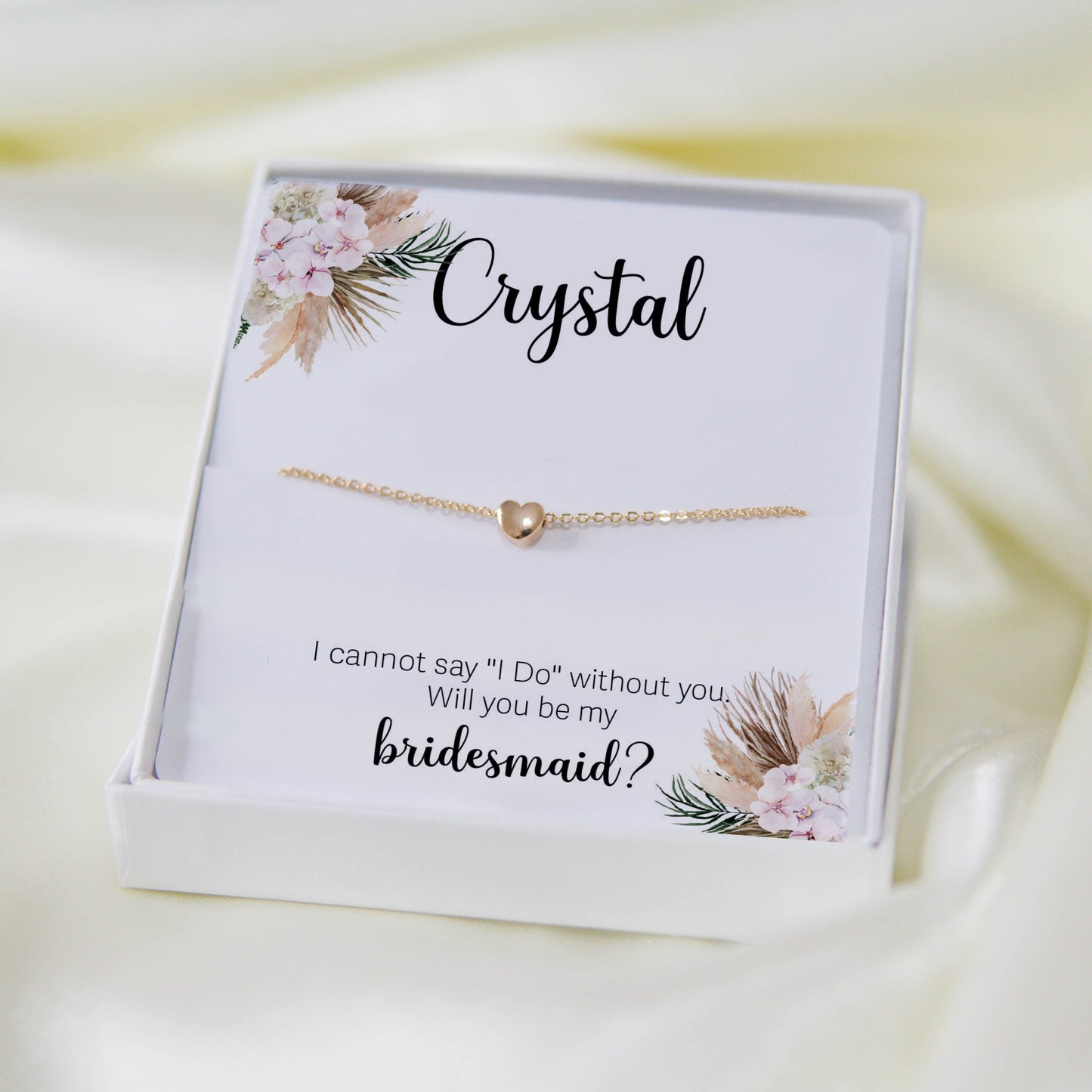 Quinn 1 Heart Bracelet Gold