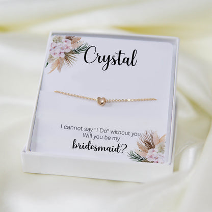 Quinn 1 Heart Bracelet Gold