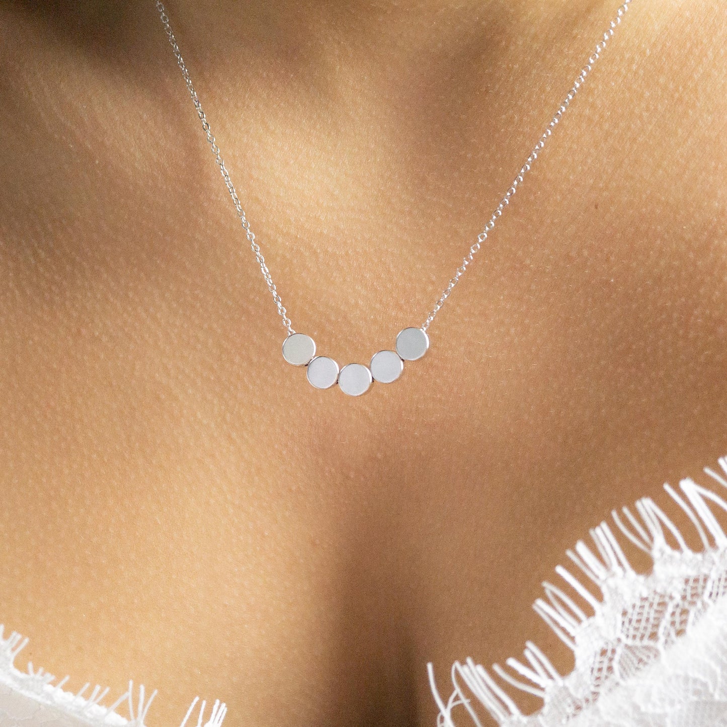Savanna 5 Dot Silver
