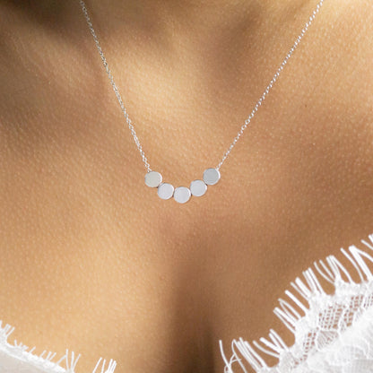Savanna 5 Dot Silver