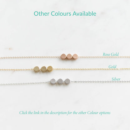 Evie 3 Dot Bracelet Silver